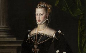 La emperatriz María de Austria, hija de Carlos V, retratada por Antonio Moro en 1521 / Museo del Prado.