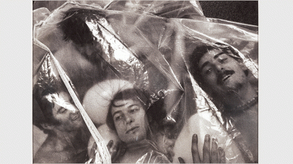 Ignacio Gómez de Liaño, Laberinto de aire, 1972. Programa Arte en Fiesta. Instituto Alemán, Madrid.