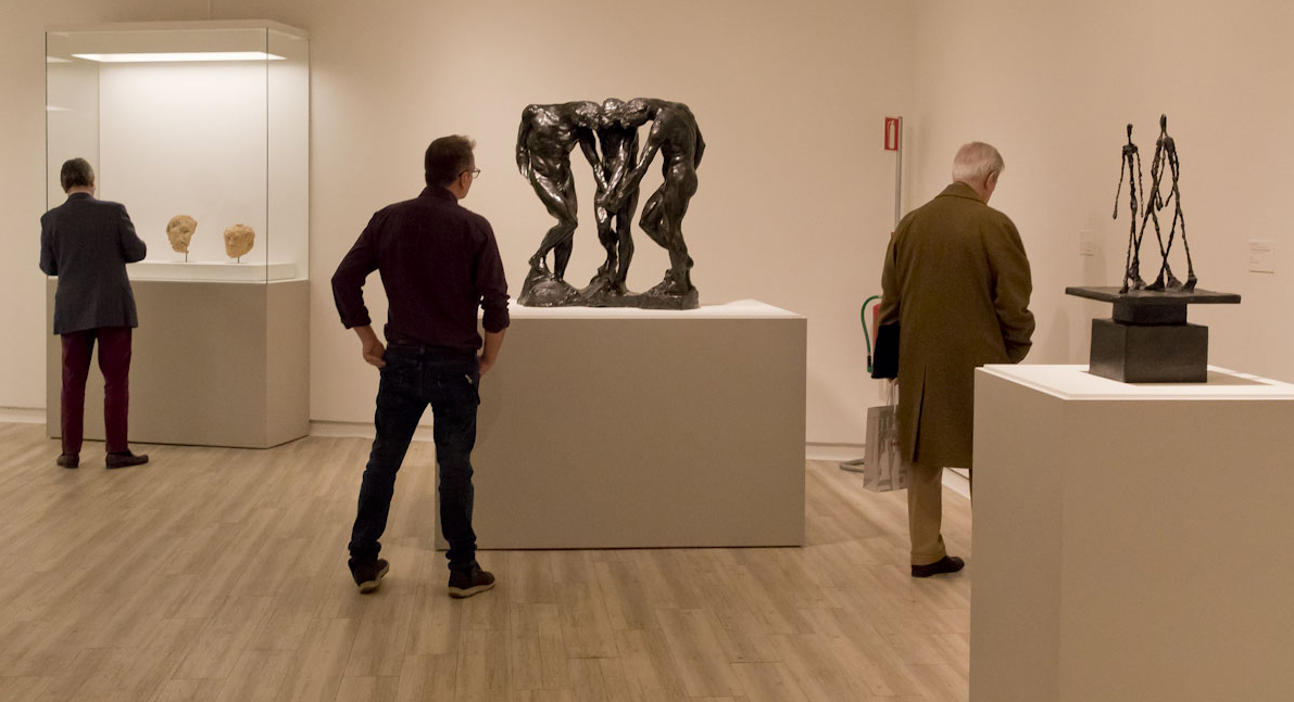 Rodin-Giacometti. © Luis Domingo.
