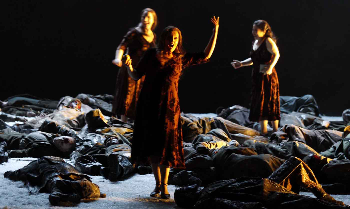 Ensayo de 'La valquiria' en el Teatro de Colonia, donde se estrenó la producción. © Klaus Lefebvre.