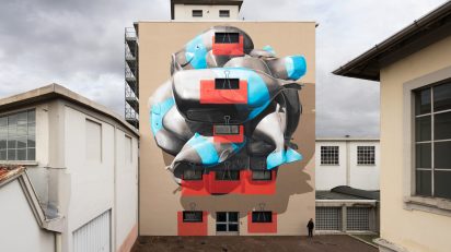 MURO. Urvanity. Nevercrew Cluster. Novara, 2018. Courtesy Artrust.