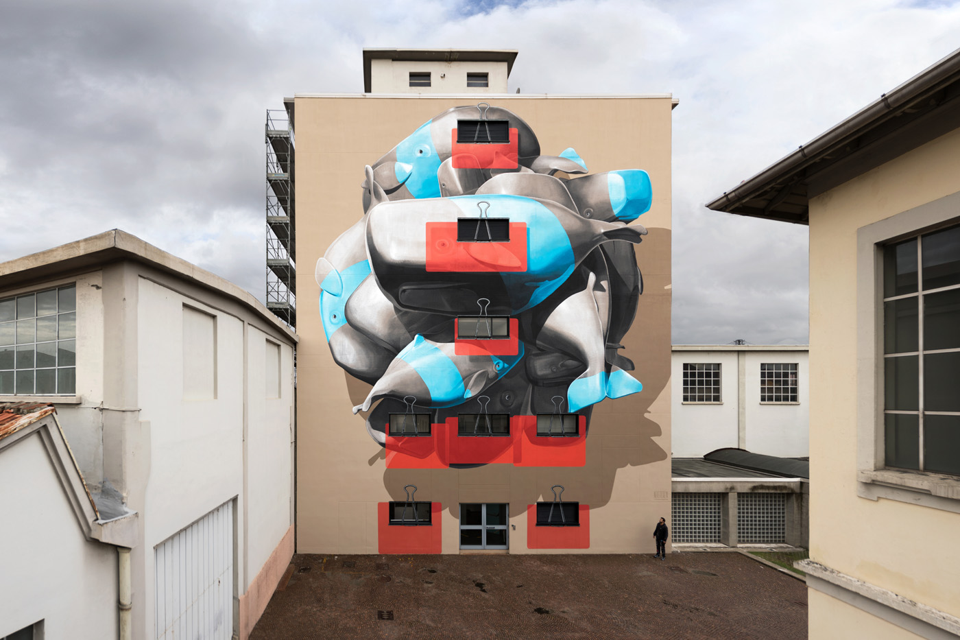 MURO. Urvanity. Nevercrew Cluster. Novara, 2018. Courtesy Artrust.