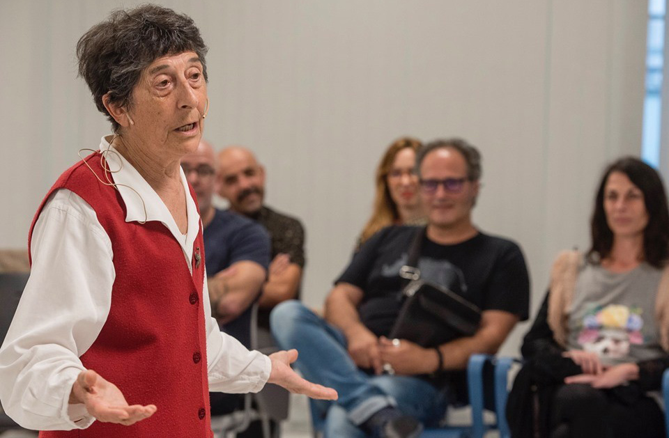 Esther Ferrer. Foto: Nacho González.