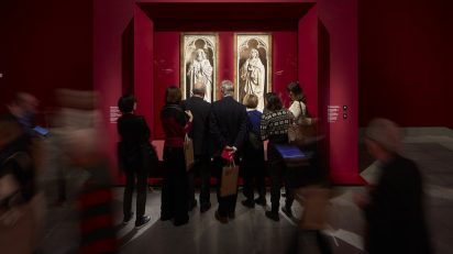 Van Eyck. Una revolución óptica. MSK Ghent. Foto: David Levene.