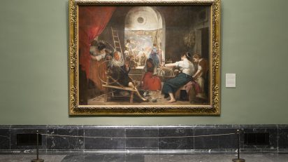 Imagen de la sala de Las Hilanderas de Velázquez. © Museo Nacional del Prado.