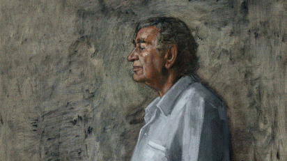 Antonio Gamoneda (Premio Cervantes 2006). Autor: Rafael Carralero.