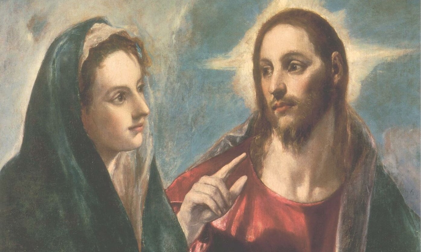 'Cristo despidiéndose de su madre', del Greco, una de las 40 obras en las que se detiene Navid Kermani.