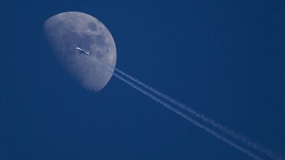 Estelas en el cielo. © Luis Domingo.