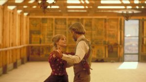 Isabelle Huppert y Kris Kristofferson en 'La puerta del cielo' (1980).