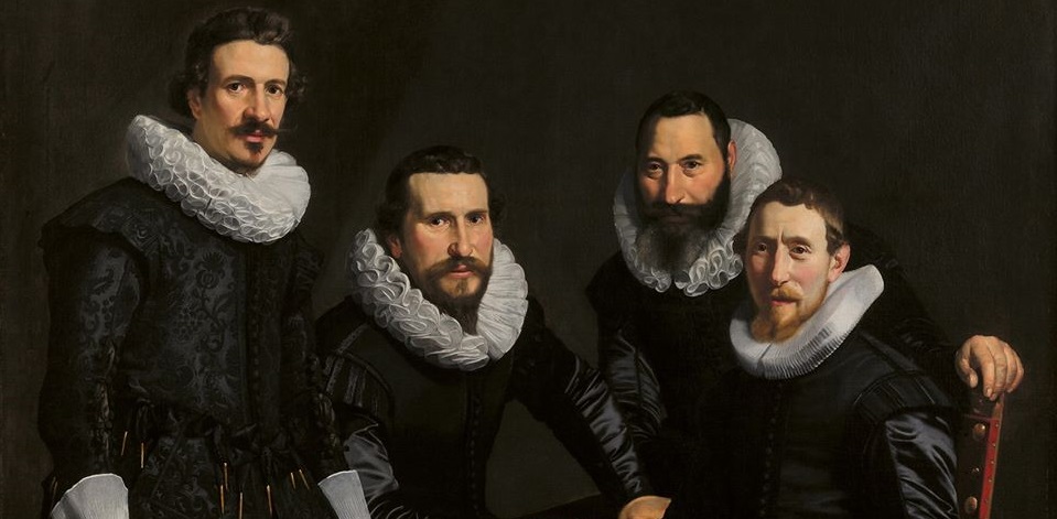 Thomas de Keyser. ’Síndicos del gremio de orfebres de Ámsterdam’ (1626-1627).
