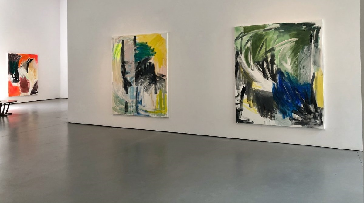 Rebeca Plana en la Galería Álvaro Alcázar.