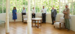 Lucía Sala, Gregorio Marañón, José Andrés Torres Mora, José Manuel Rodríguez Uribes, Javier García Fernández y Julián Zabala. © Moisés Fernández Acosta.