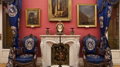 Museo Nacional del Romanticismo. La salita.