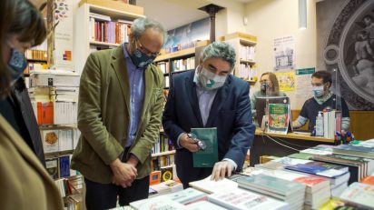 El ministro de Cultura en el Día de las Librerías.