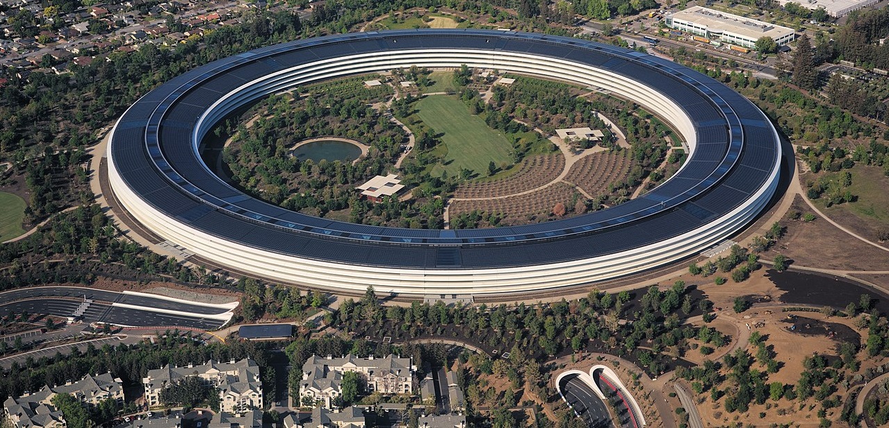 Sede central de Apple en Cupertino (California).