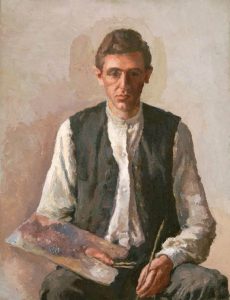 Giorgio Morandi, Autoritratto, 1925. Fondazione Magnani Rocca, Mamiano di Traversetolo. © Giorgio Morandi, VEGAP, Madrid, 2020.