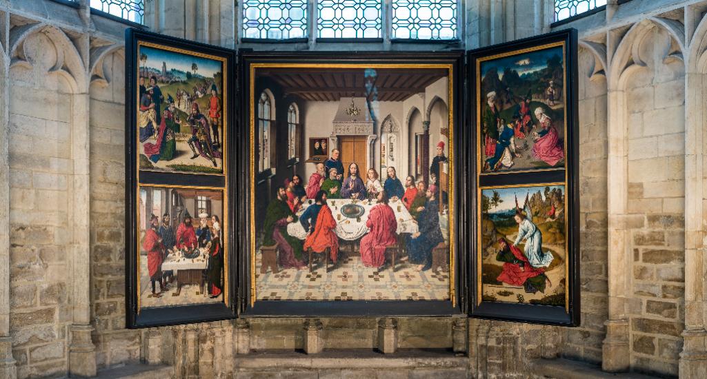Dirk Bouts. 'La última cena' (1468). © Toerisme Leuven.