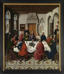 Dieric Bouts. 'La última cena' - © lukasweb.be - Art in Flanders vzw, photo Hugo Maertens.
