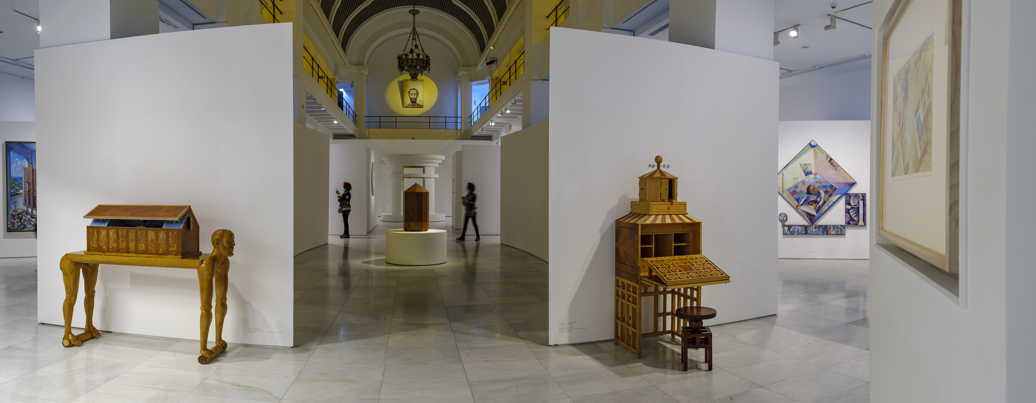 Exposición 'Guillermo Pérez Villalta. El arte como laberinto'. Fotos: Guillermo Gumiel.