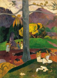 'Mata Mua' (Erase una vez). Paul Gauguin. © Colección Carmen Thyssen-Bornemisza.