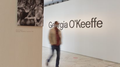 Georgia O’Keeffe en el Museo Nacional Thyssen-Bornemisza. © Luis Domingo.
