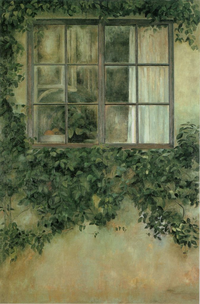 Teresa Duclós. Detalle de 'La ventana de detrás', 1981. Fundación Cajasol.