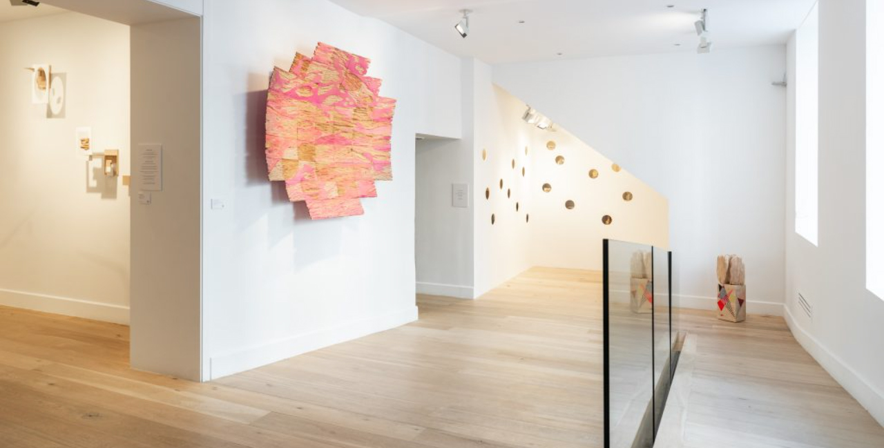 Exposición de Cristina Avello en la Galería Lucía Mendoza.