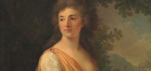 Angelica Kauffmann, Anna Escher von Muralt, hacia 1800 © Museo Nacional del Prado.