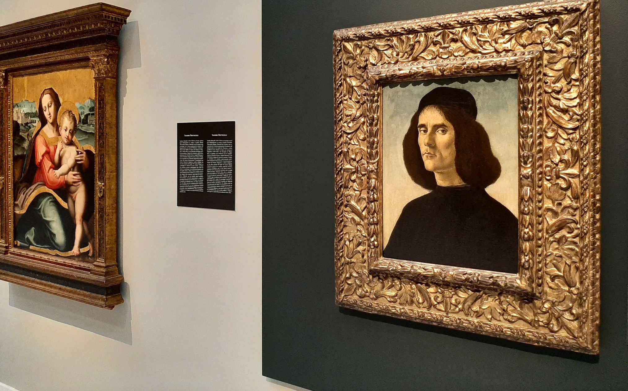 'Retrato de Michele Marullo Tarcaniota' de Sandro Botticelli.