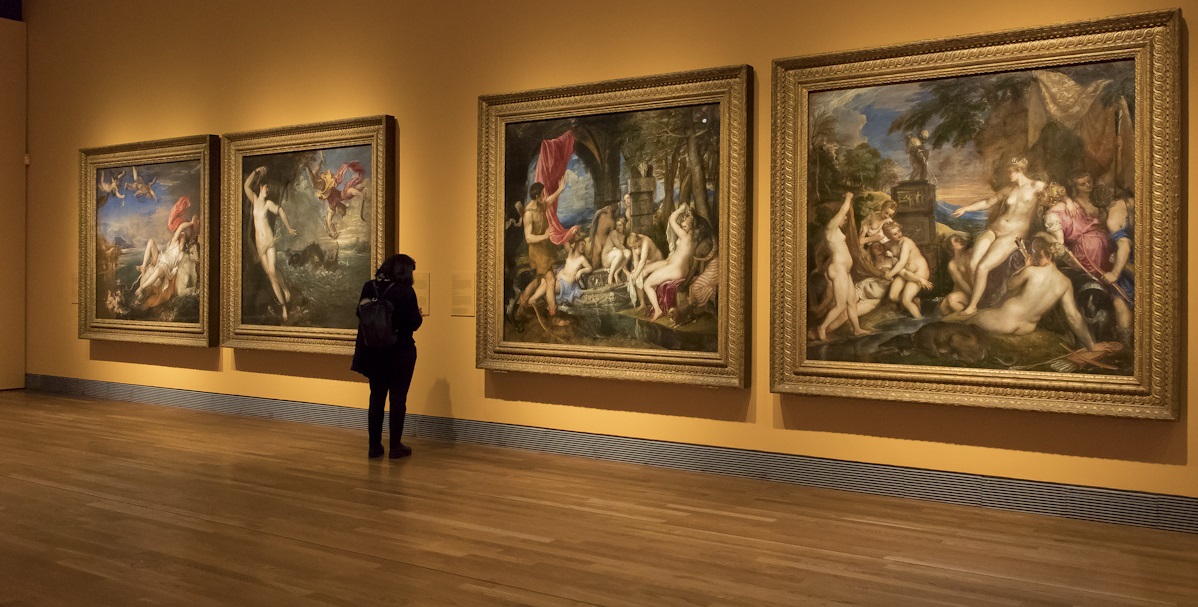 'Pasiones mitológicas: Tiziano, Veronese, Allori, Rubens, Ribera, Poussin, Van Dyck, Velázquez'. © Luis Domingo.