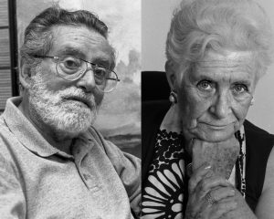 Tato Gonçalves, retrato de Lola Massieu, 1996. Tato Gonçalves, retrato de Miró Mainou, 1997.