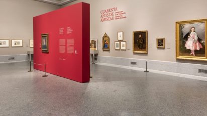 'Cuarenta años de amistad. Donaciones de la Fundación Amigos del Museo del Prado'. Imagen de la sala de exposición. Foto © Museo Nacional del Prado.