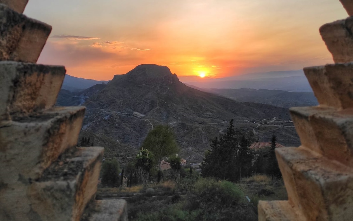 Atardecer desde Sierra Cabrera.