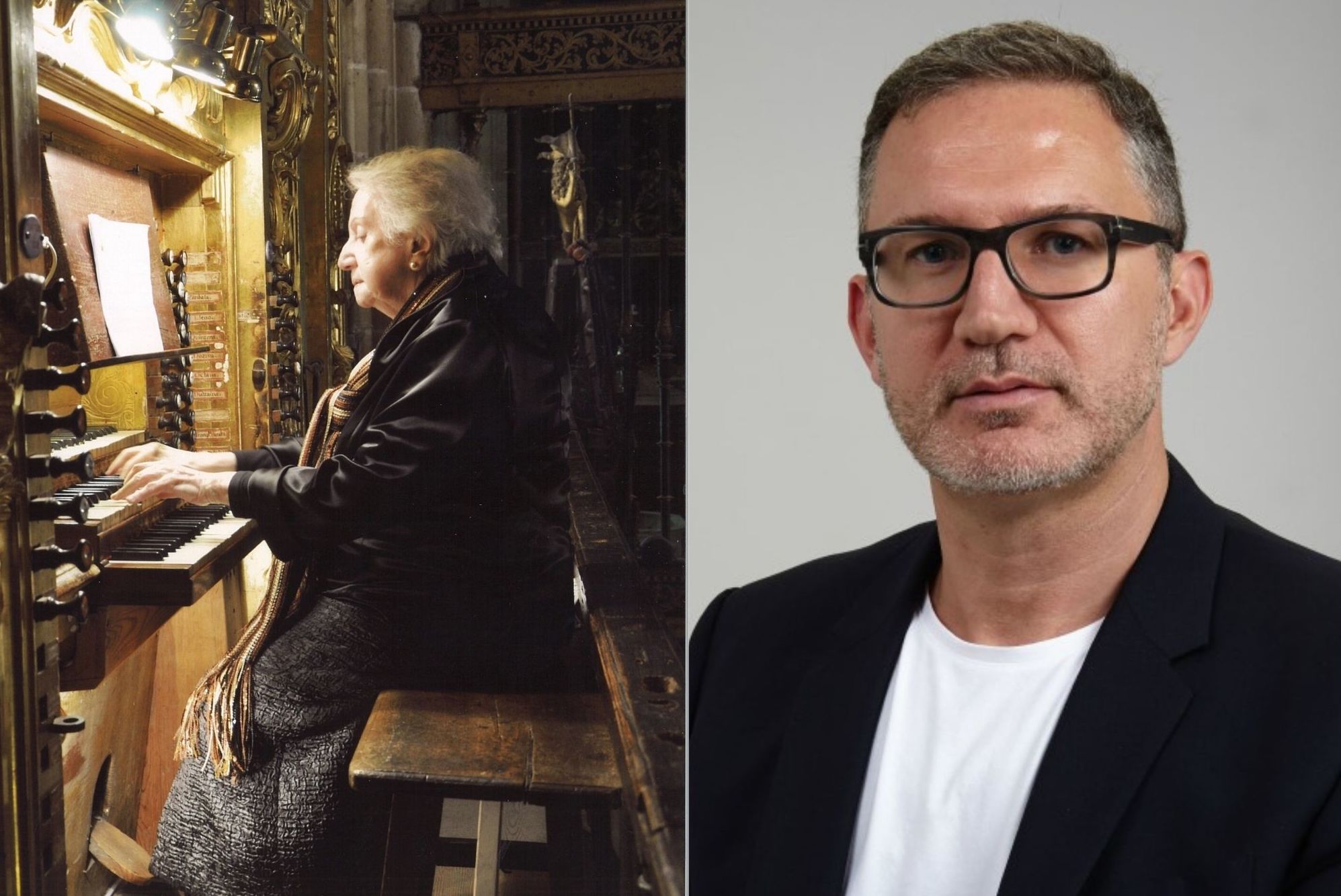 Montserrat Torrent y Gabriel Erkoreka