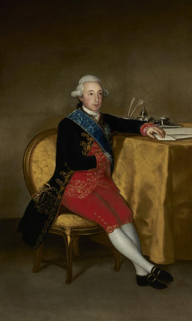 Vicente Joaquín Osorio de Moscoso y Guzmán Fernández de Córdoba y la Cerda, XIII conde de Altamira (c. 1786). Francisco de Goya.