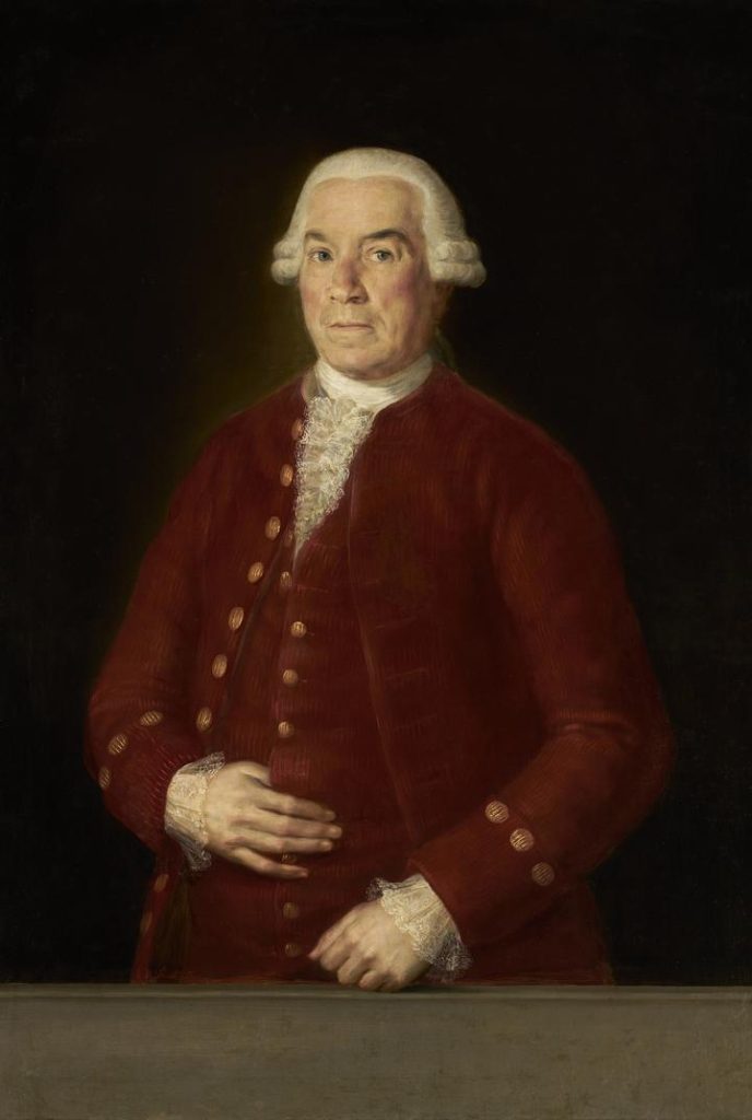 José de Toro-Zambrano y Ureta (1785), primer director del Banco de San Carlos. Francisco de Goya. 