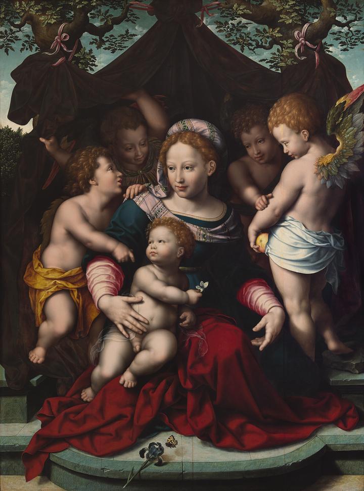 'La virgen del Lirio' de Cornelis van Cleve.