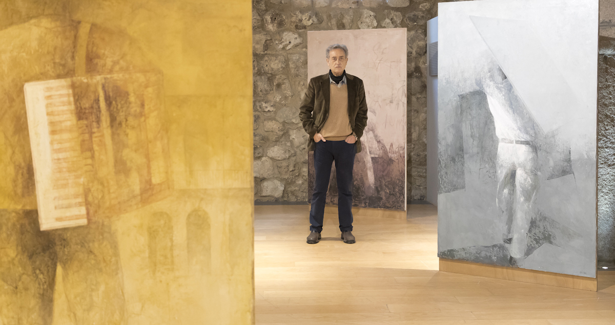 Pedro Cano en Identidad en tránsito. © Luis Domingo.