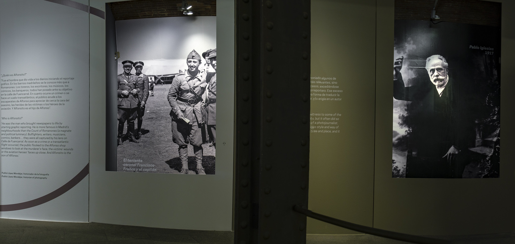 Exposición "Alfonso. Cuidado con la memoria". Todas las fotos copyright: Alfonso. Vegap, Madrid, 2021.