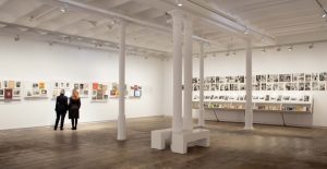 Sala de exposiciones de Foto Colectania. Foto: © Meritxell Arjalaguer.