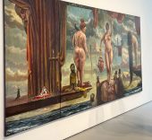 'Las tentaciones de Courbet', una exposición de José Luis Serzo. Foto: Facebook.