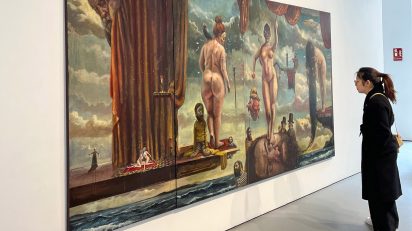 'Las tentaciones de Courbet', una exposición de José Luis Serzo. Foto: Facebook.