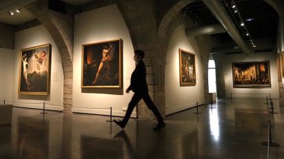La exposición 'Arte y mito. Los dioses del Prado' se podrá visitar en CaixaForum Girona hasta el 28 de agosto de 2022. Foto: Pere Duran/Nord Media.