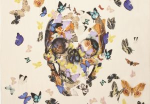 Damien Hirst / Alexander McQueen. Jacob’s Ladder Silk Scarf, 2013. © Alexander McQueen Trading Ltd. All rights reserved, 2021. © Damien Hirst and Science Ltd. All rights reserved, VEGAP, 2022.