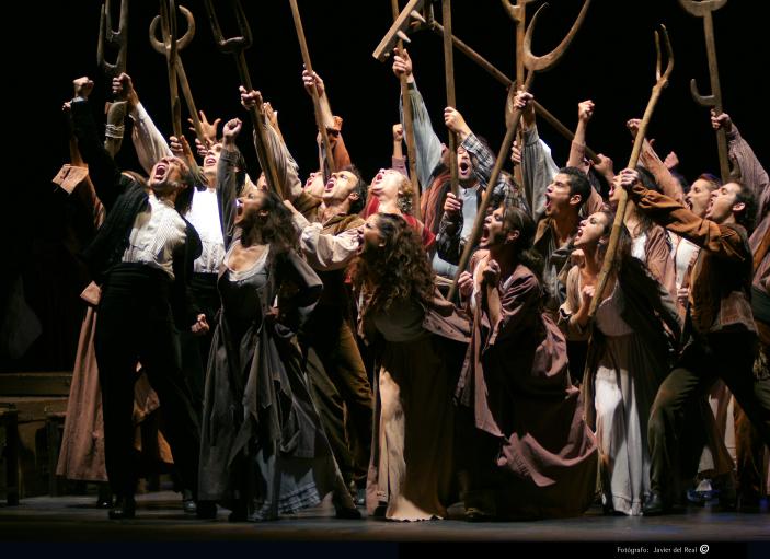'Fuenteovejuna' en el Teatro Real (2008). Foto: © Javier del Real.
