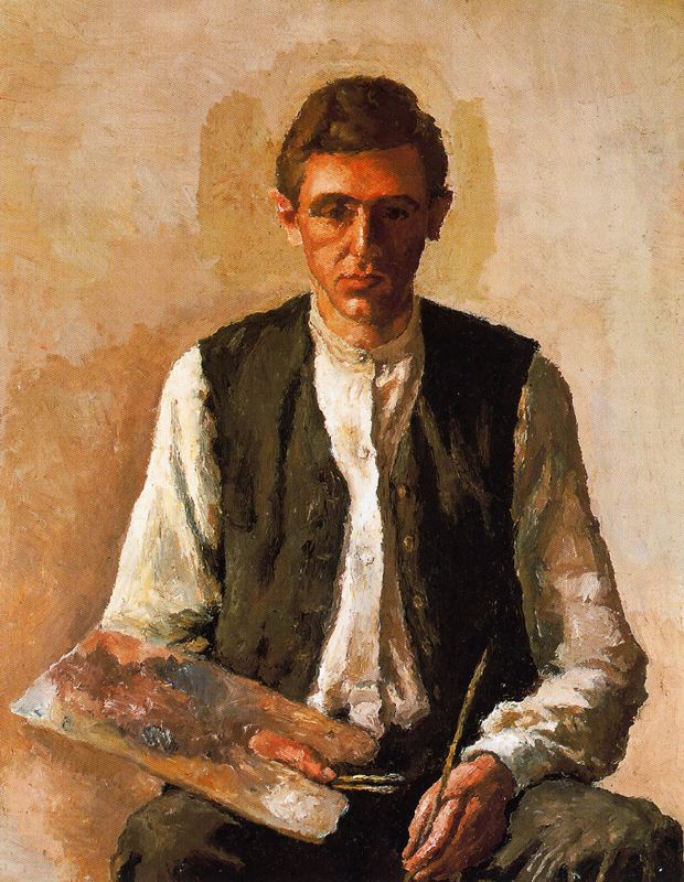 Giorgio Morandi. 'Autorretrato' de 1925.