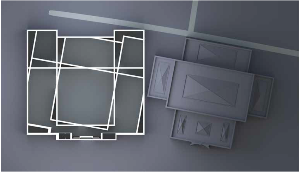 'Corrección', proyecto de Ignasi Aballí para el Pabellón de España en la La Biennale di Venezia. Foto: Claudio Franzini.