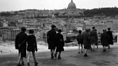 Fotograma de 'Roma ciudad abierta'.