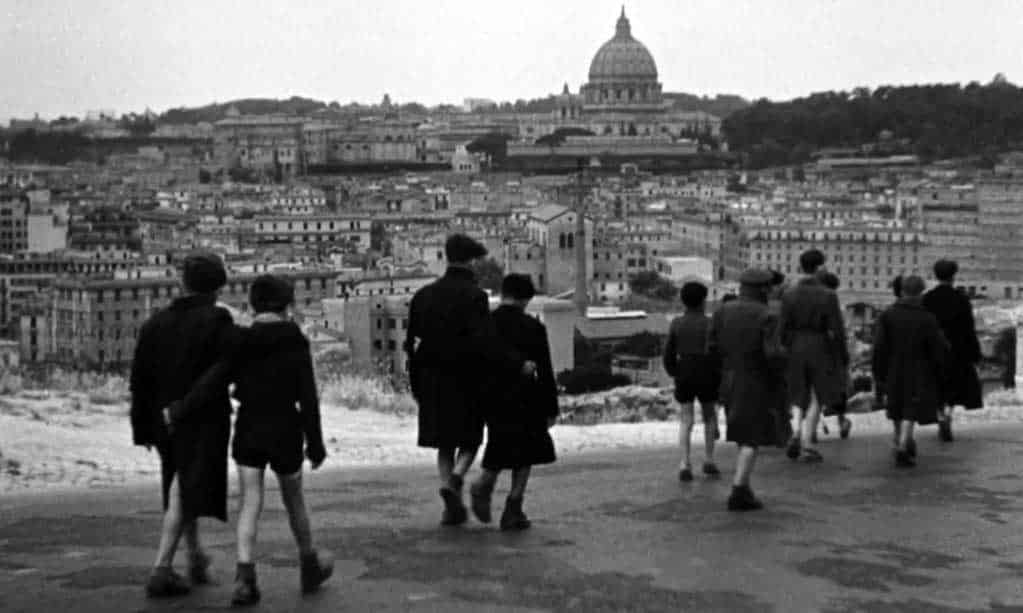 Fotograma de 'Roma ciudad abierta'.