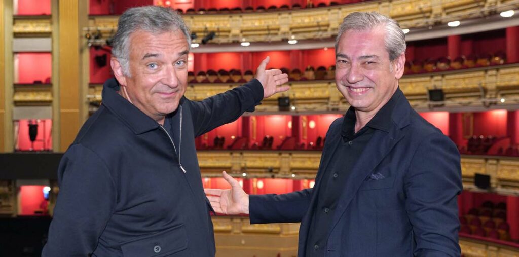 Andreas Homoki, director de Escena, y Nicola Luisotti, director Musical. Foto: © Javier del Real | Teatro Real.
